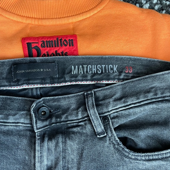 John Varvatos Skinny Jeans- Mens 33-$80-Retail $275 - Picture 3 of 4